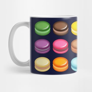 Rows and Rows of Macarons Mug
